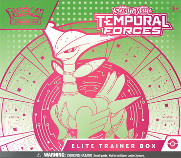 Temporal Forces Elite Trainer Box - Iron Leaves (Pre-Order March 22nd 2024)